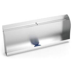 Urinario triple en acero inox.