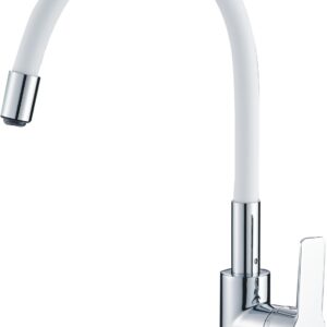 Grifo de cocina con caño flexible