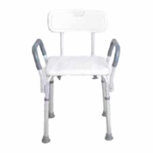 Asiento de ducha con respaldo