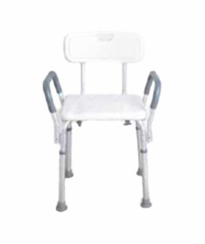 Asiento de ducha con respaldo