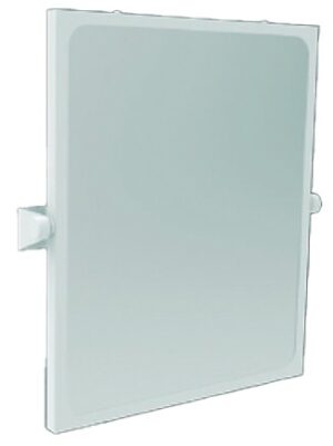 Espejo Reclinable Blanco 560x460 mm.