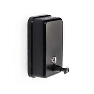 Dispensador de jabón inox Vertical negro