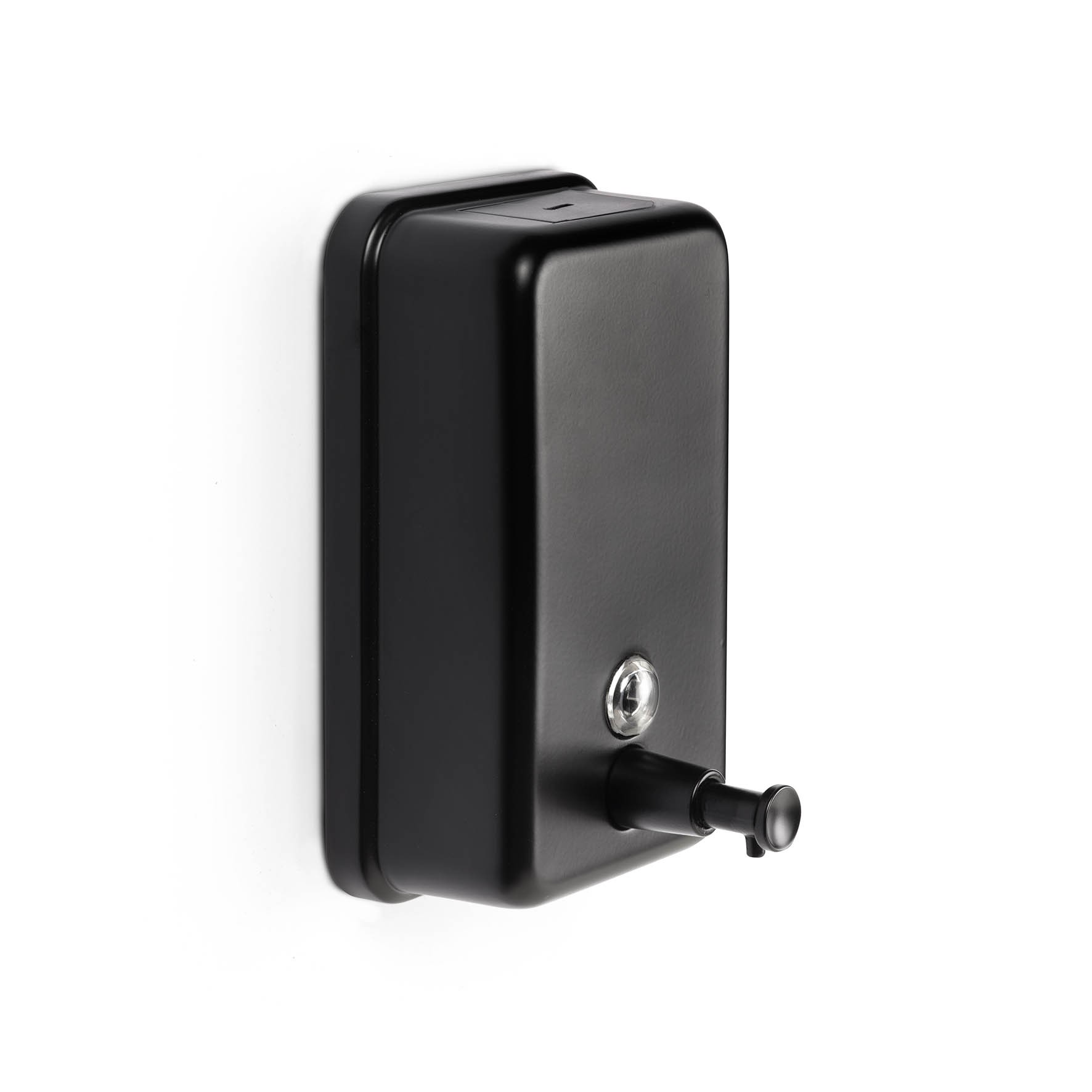 Dispensador de jabón inox Vertical negro