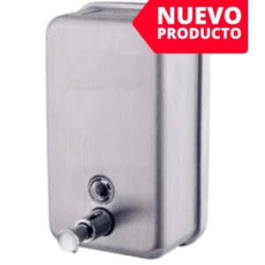 Dosificador de jabón brillante con depósito interior