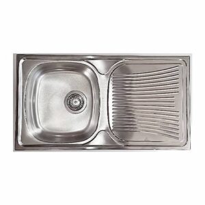 Fregadero de cocina 1 seno y escurridor