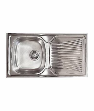 Fregadero de cocina 1 seno y escurridor