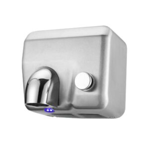 Secamanos acero inox con pulsador