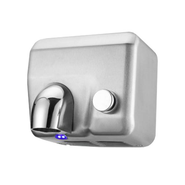 Secamanos acero inox con pulsador