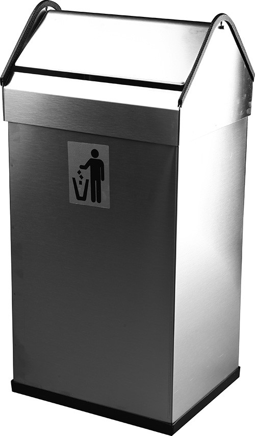 Papelera inox