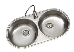 Fregadero de cocina 2 senos