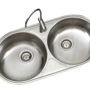 Fregadero de cocina 2 senos
