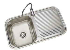 Fregadero de cocina 1 seno y escurridor