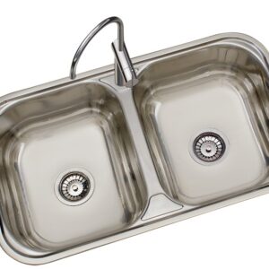 Fregadero de cocina 2 senos