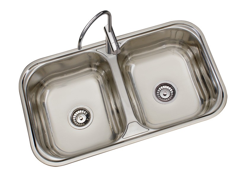 Fregadero de cocina 2 senos