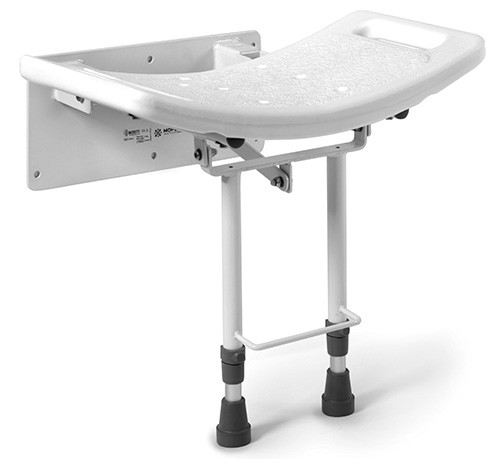 Asiento de baño plegable