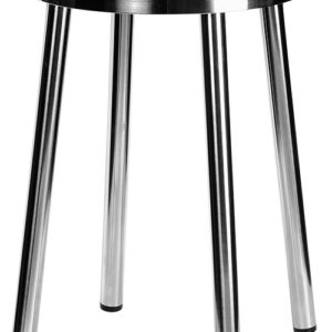 Taburete de baño en acero inox