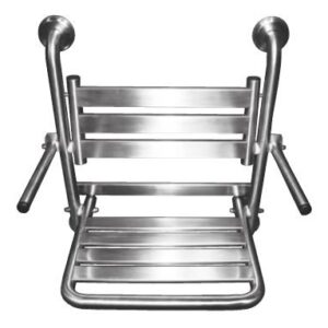 Asiento de ducha Abatible Inox Brillo