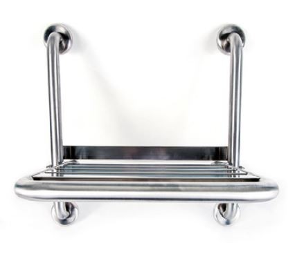 Asiento de ducha inox Satinado
