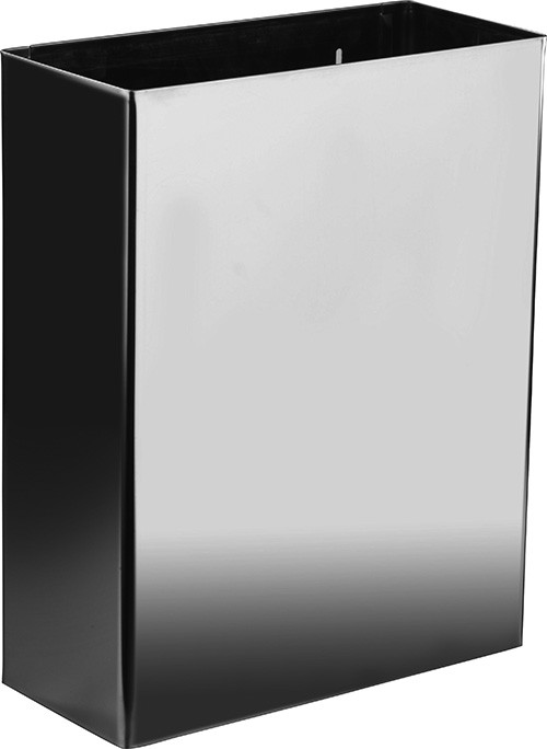 Papelera inox. Satinada