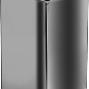 Papelera inox. Satinada