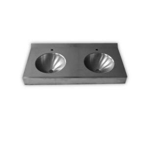 Lavabo colectivo 2 senos 1200mm
